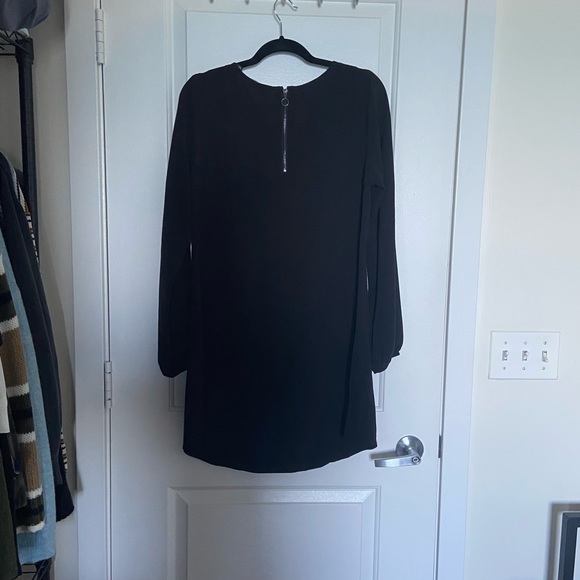 Glassons- Black Zip Back Dress - Picture 2 of 4